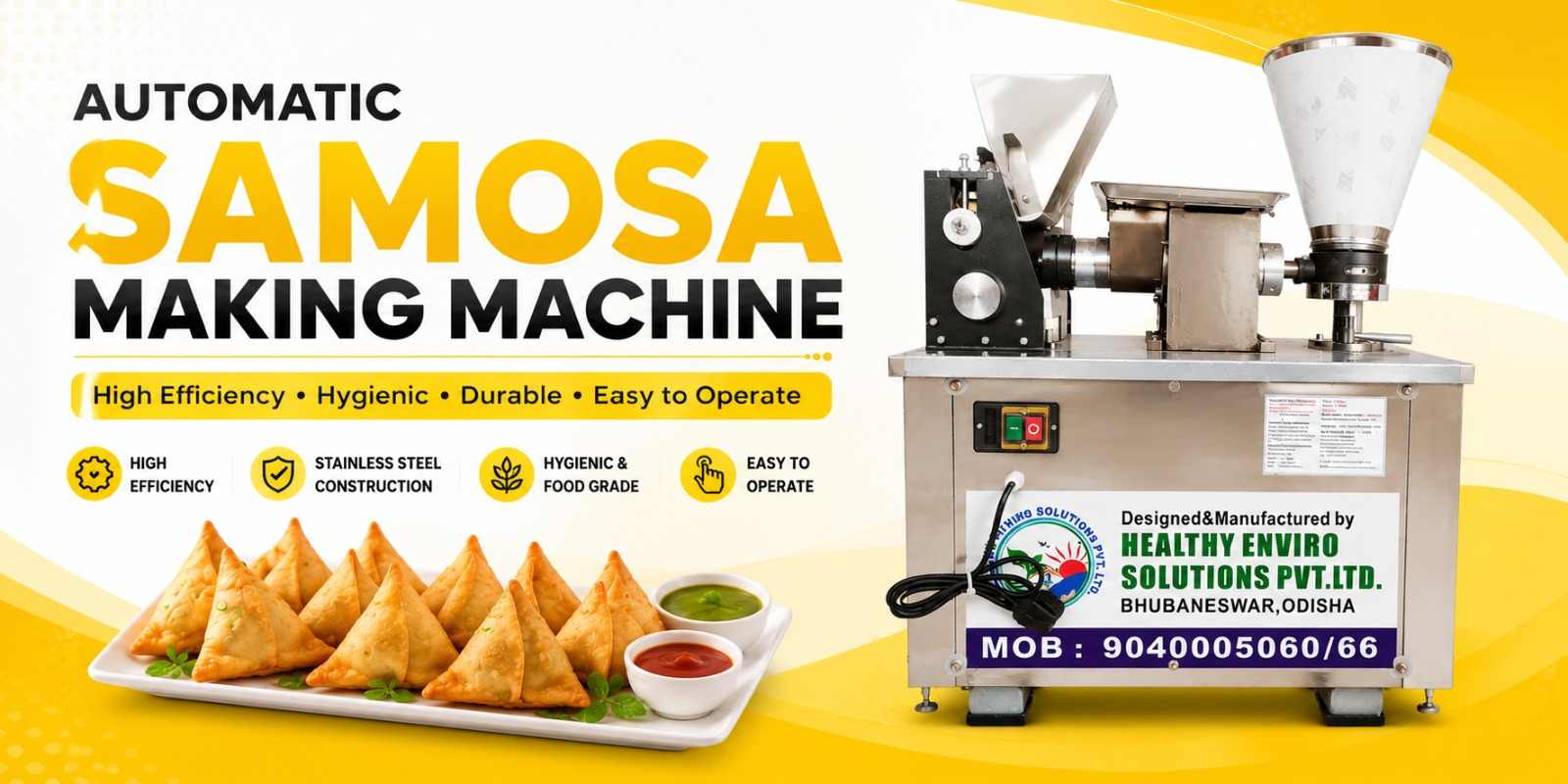 Automatic Samosa Making Machine